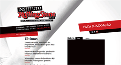 Desktop Screenshot of institutorollingstone.org.br